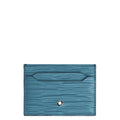 Montblanc 5-Compartment Card Holder 4810 Smoked Blue 199349