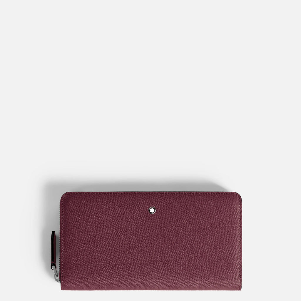 Montblanc 12-compartment full-zip wallet Sartorial Cassis 199372