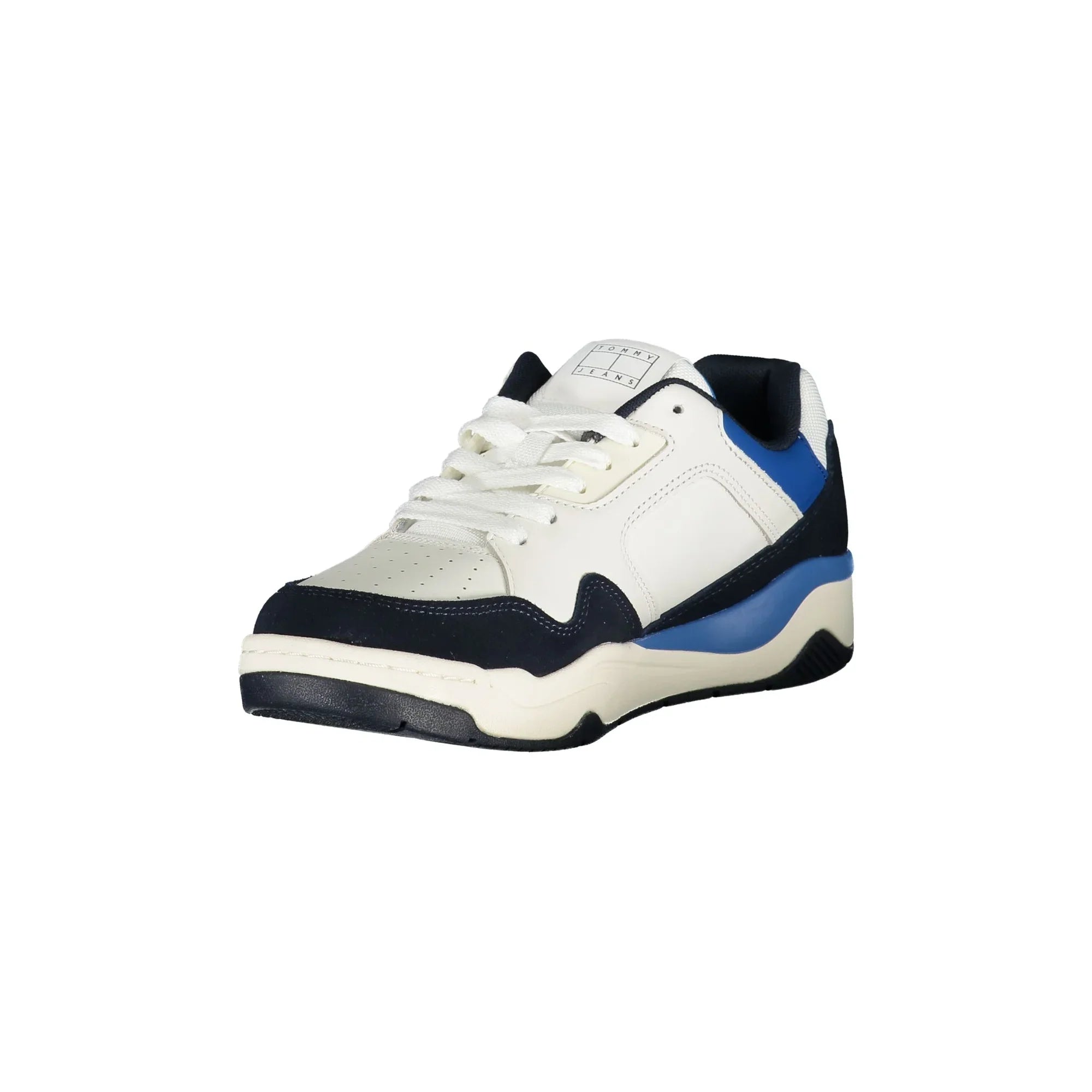 TOMMY HILFIGER Men's Blue Sneakers with Contrast Details