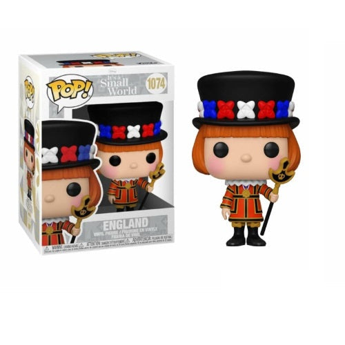 Funko Pop It'S A Small World 1074 England Icons Statuetta Vinyl Action Figure