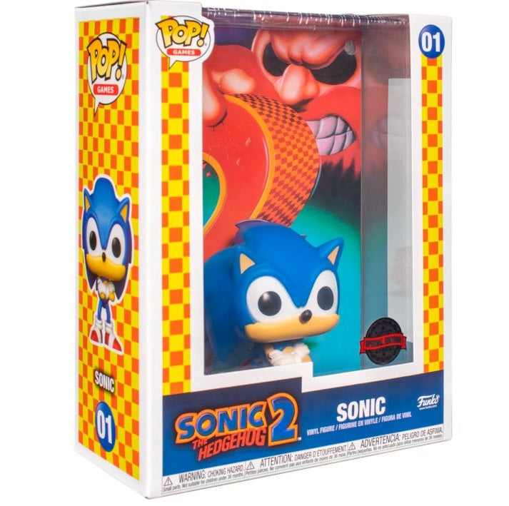 Funko Pop! Games Sonic 2 The Hedgehog - (01) Special Edition Sega Mega Drive