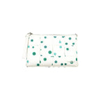 DESIGUAL Women's White Polka Dot Handbag with Shoulder Strap and Chain