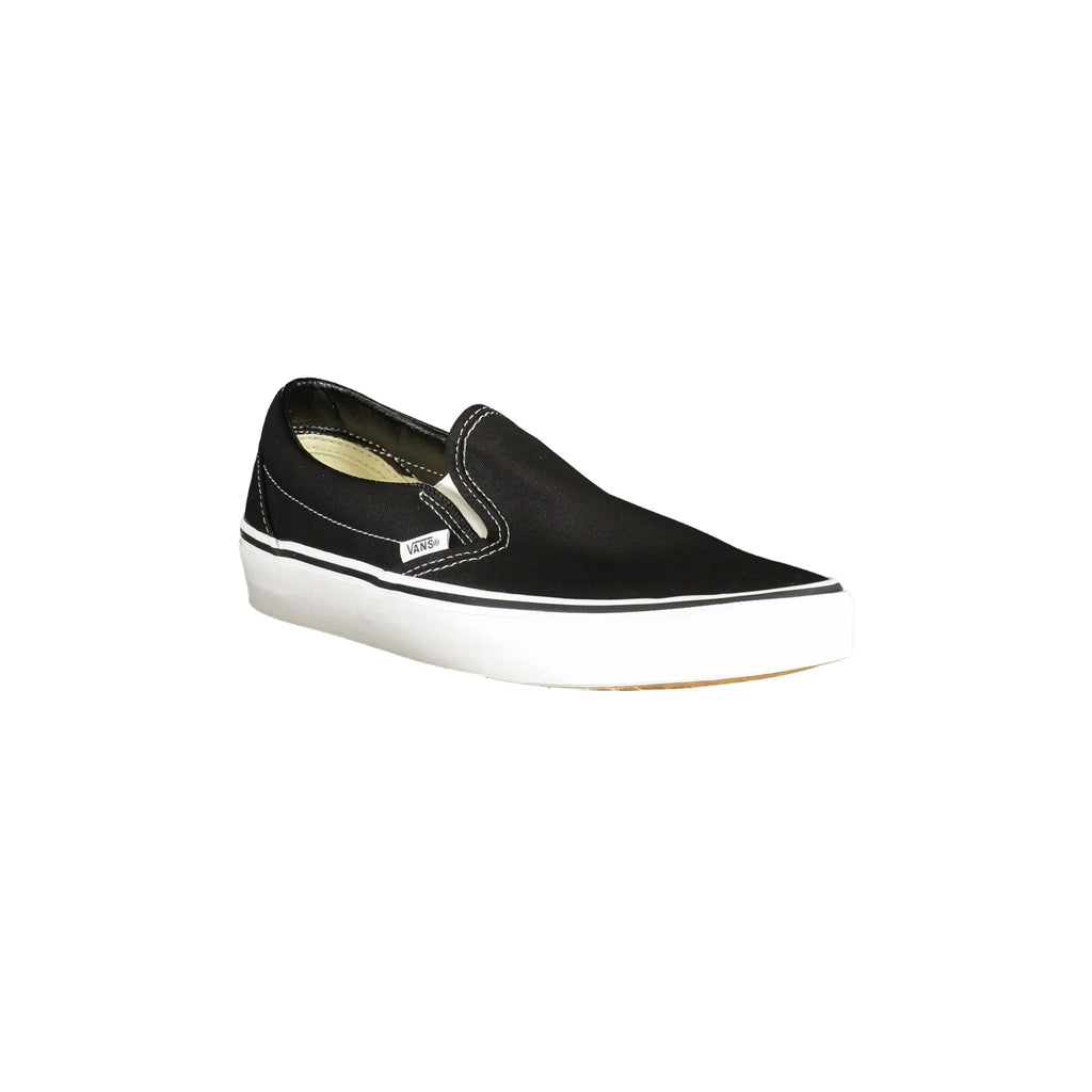 VANS Scarpe Slip-On Uomo Nere Classic con Dettagli a Contrasto