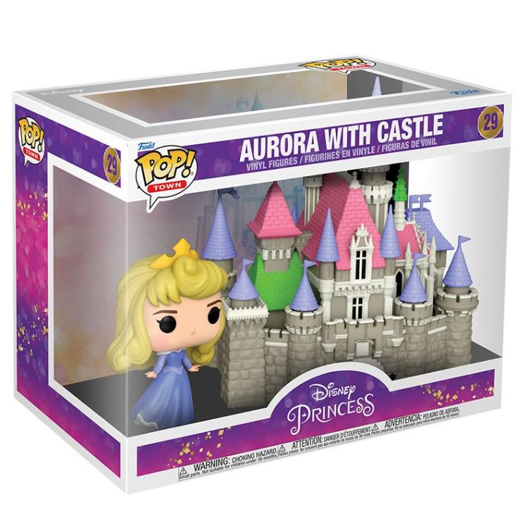 Funko Pop! Disney Princess - (29) Aurora With Castle Vinyl Figure 9cm