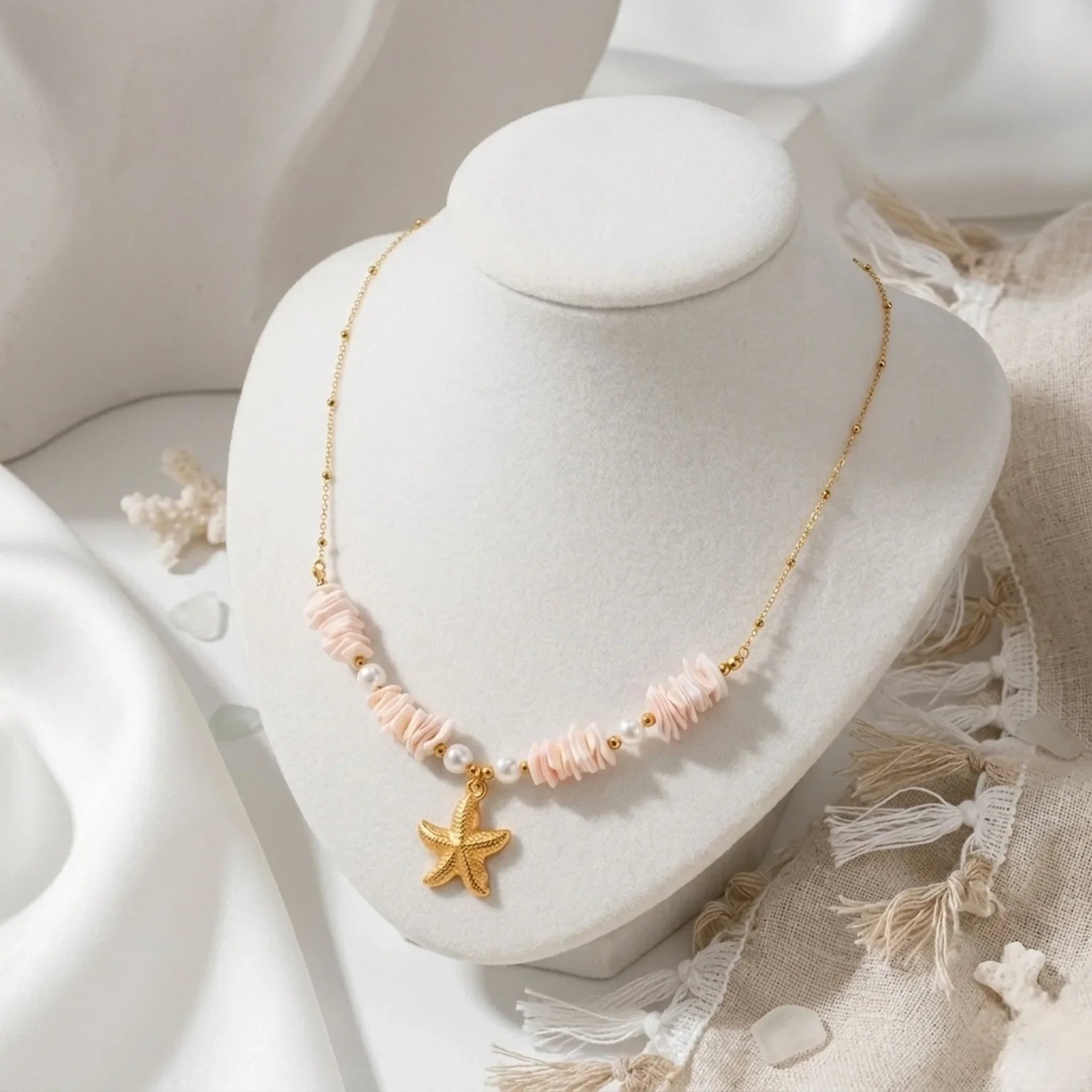 Collana con stella marina