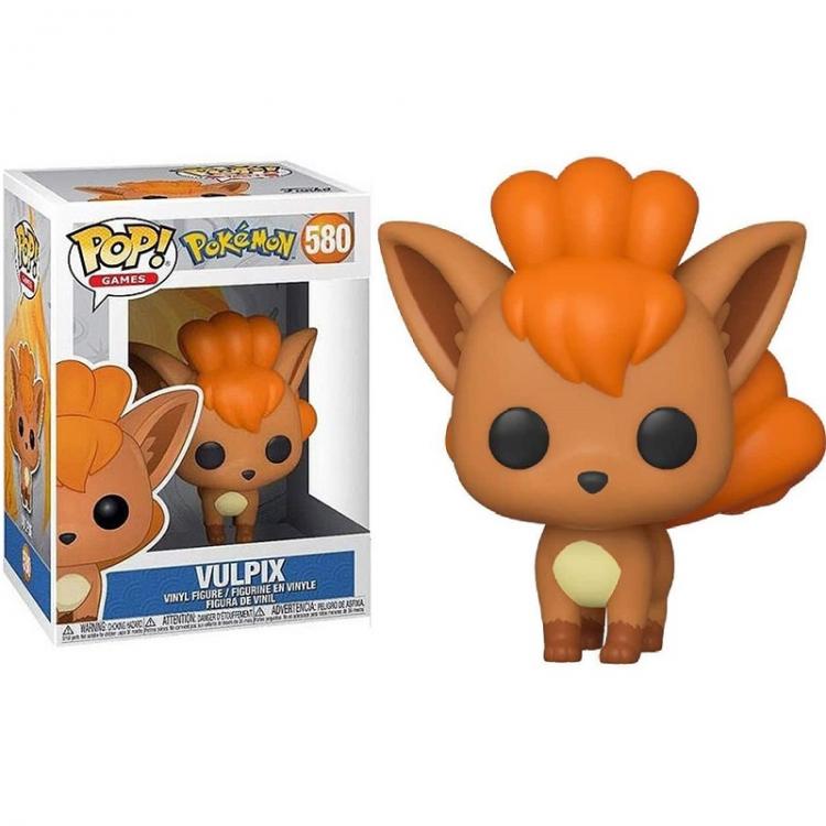 Funko Pop! Games Pokémon - Vulpix (580) Fox Vinyl 9Cm Collectible Figure