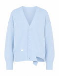 MM6 MAISON MARGIELA Cardigan con Motivo Distressed Froth Blue