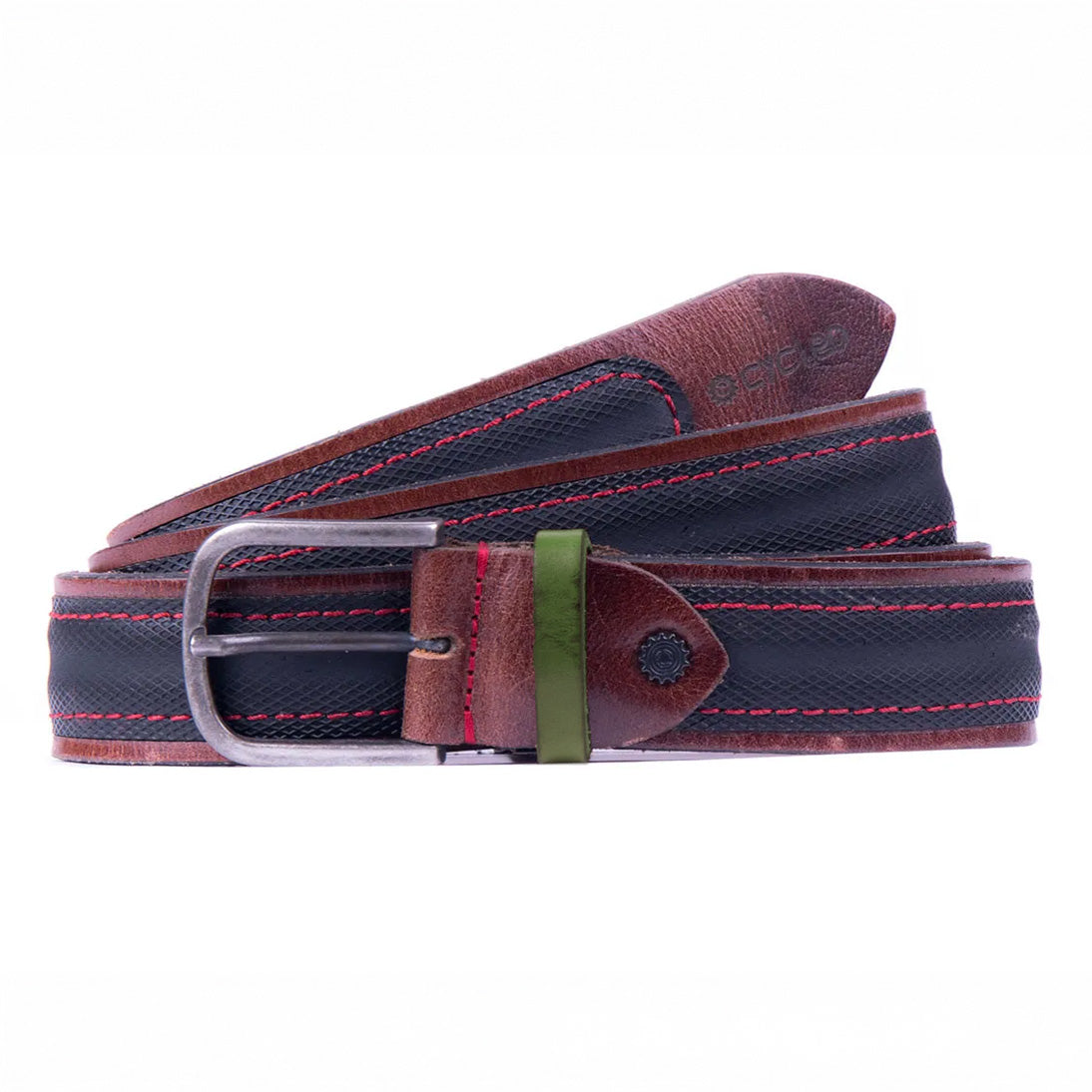 Supercorsa Leather Belt Cycled - 02