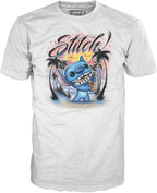 Funko Pop! + Tees Disney Lilo & Stitch Flocked Figure - T-Shirt S New