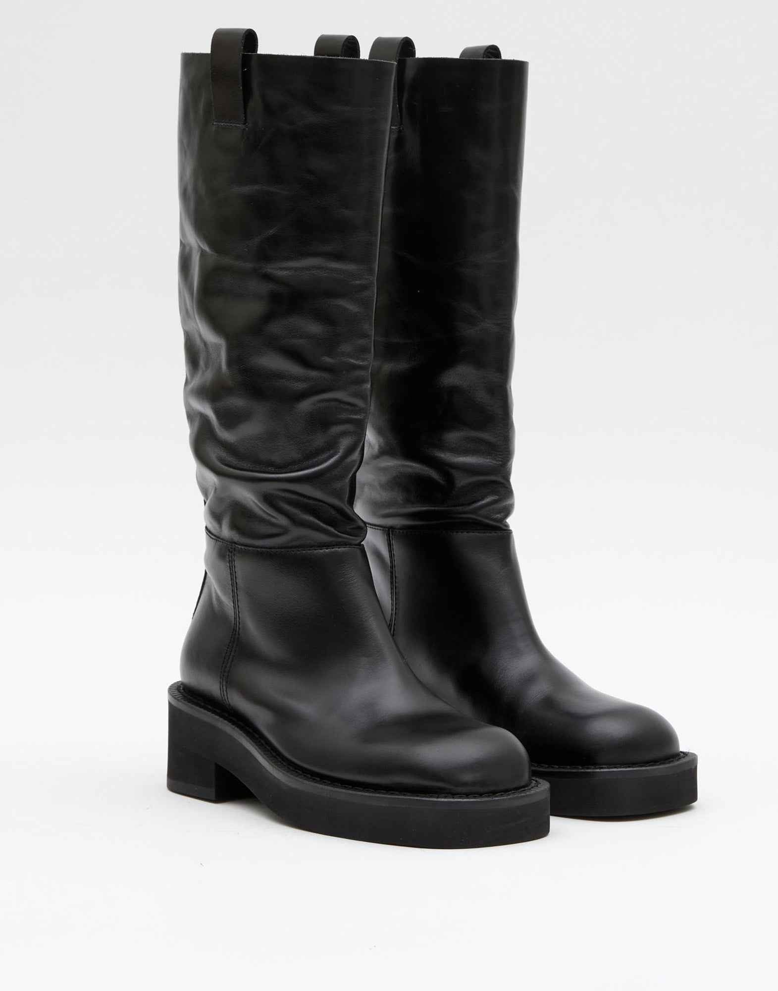 MM6 MAISON MARGIELA Stivale in Vitello Spazzolato