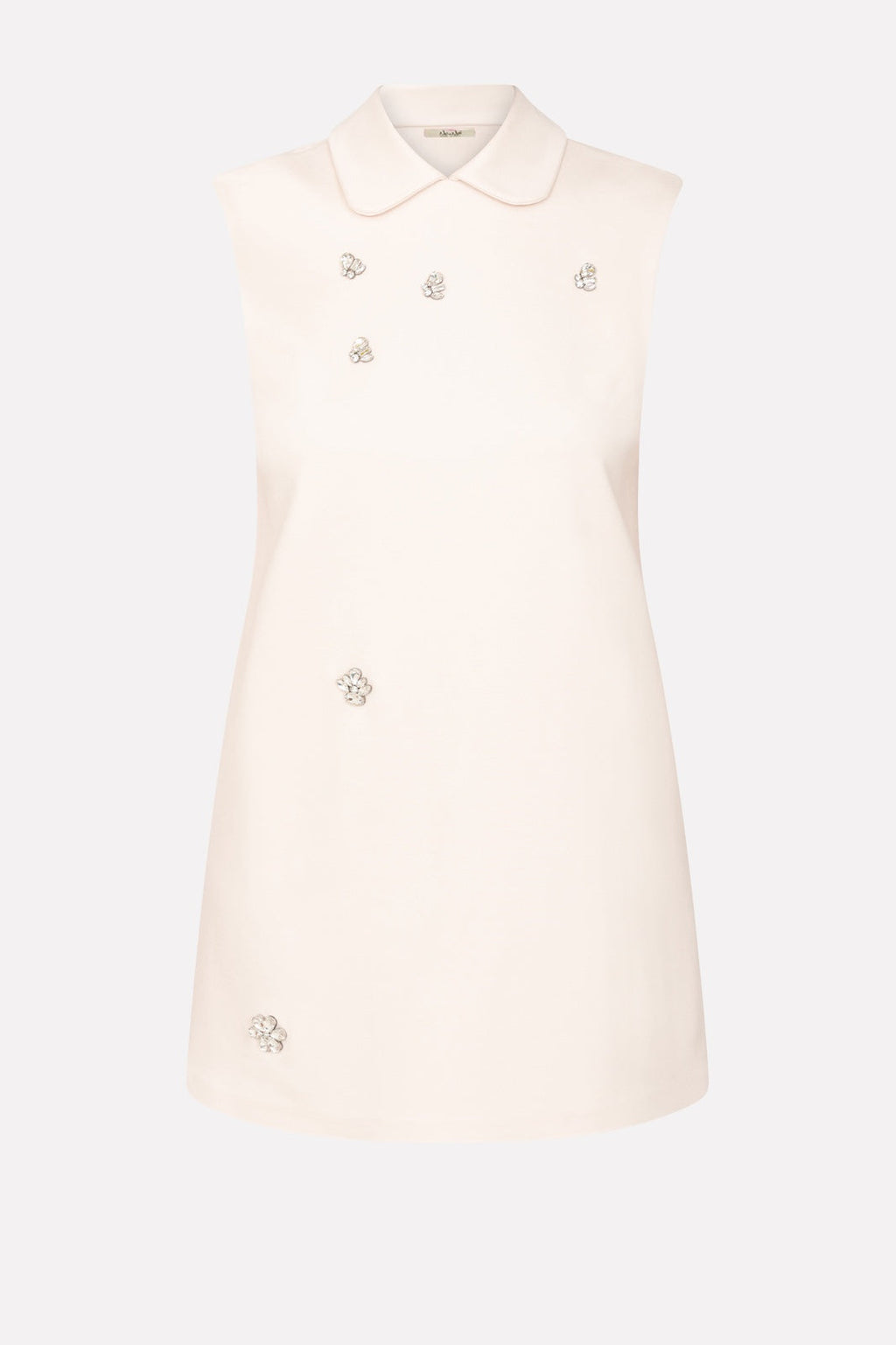 Dress with N0-nà appliqués
