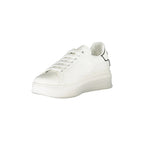 GAELLE PARIS Scarpe Sneakers Donna Bianche con Dettagli a Contrasto