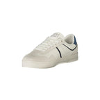 TOMMY HILFIGER Scarpe Sneakers Uomo Bianche con Dettagli a Contrasto