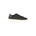 BLAUER Sneakers Uomo Nere con Lacci e Dettagli a Contrasto
