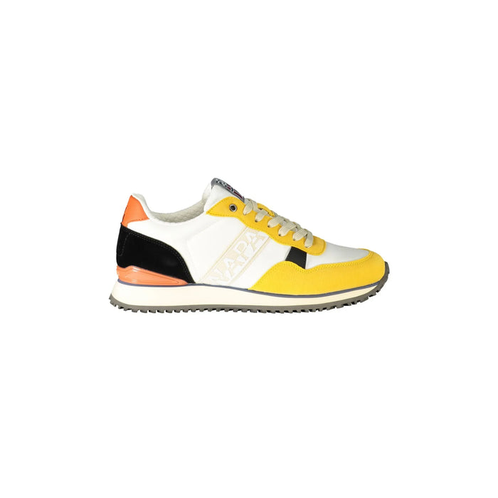 NAPAPIJRI SHOES Scarpe Sneakers Uomo Gialle con Dettagli a Contrasto