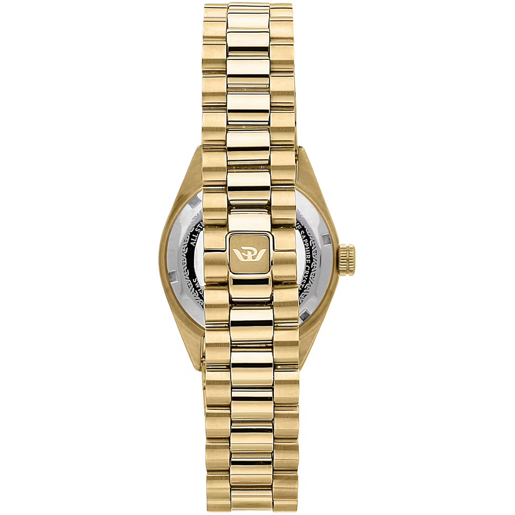 Philip Watch Caribe Gold Women – Green elegance R8253597591