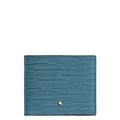 Montblanc 8-compartment 4810 Smoked Blue Wallet 199343