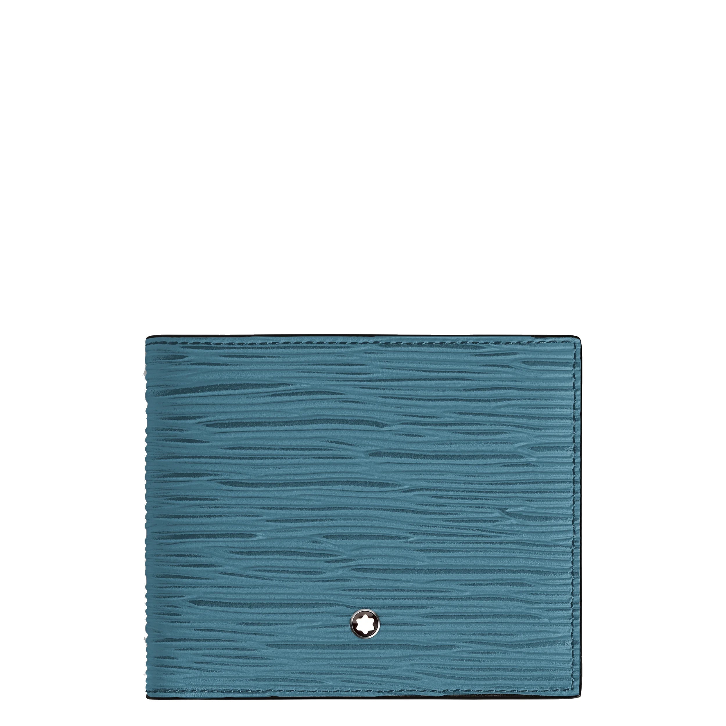 Montblanc 8-compartment 4810 Smoked Blue Wallet 199343