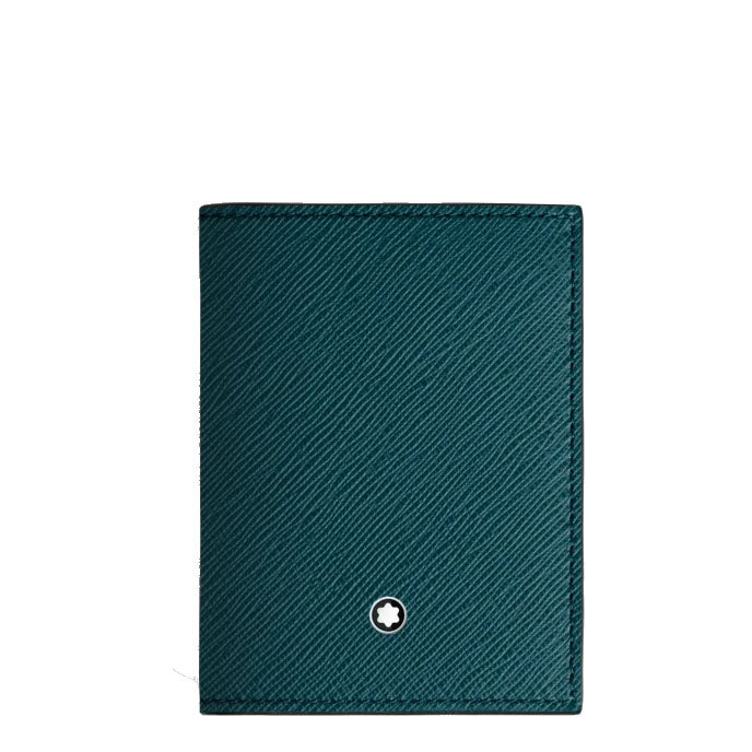 Montblanc 4-compartment Mini Wallet Sartorial Cyprus Blue 198871