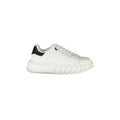 GAELLE PARIS Scarpe Sneakers Donna Bianche con Dettagli a Contrasto