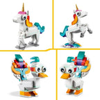 Lego - Creator 3In1 Unicorno/Cavalluccio Marino/Pavone 31140 Costruzione 145Pz
