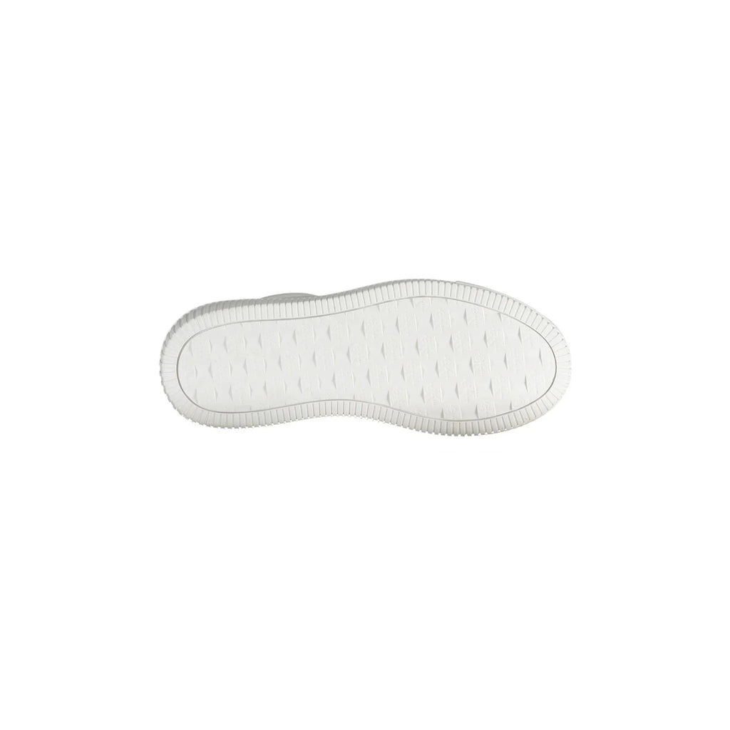 CALVIN KLEIN Scarpe Sneakers Donna Bianche con Dettagli Logo