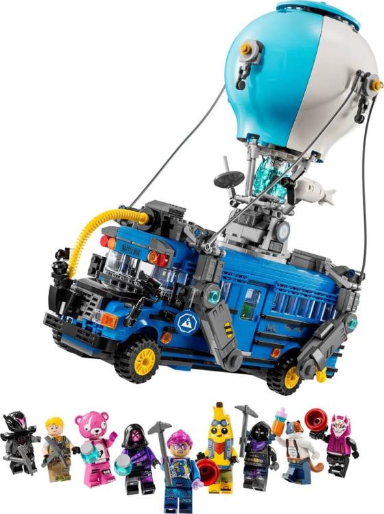 Lego Fortnite 77073 Battle Bus 10+ (Battle Bus) Building 954 Pcs