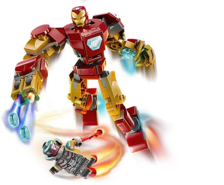 Lego - Marvel Avenger 76307 Iron Man Mech Vs Ultron - 6+ Costruzione 101Pz