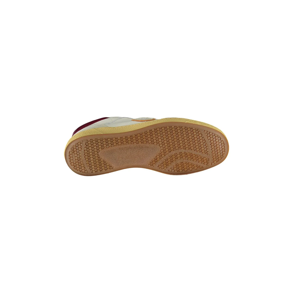 BLAUER Scarpe Sneakers Uomo Bianche con Dettagli a Contrasto