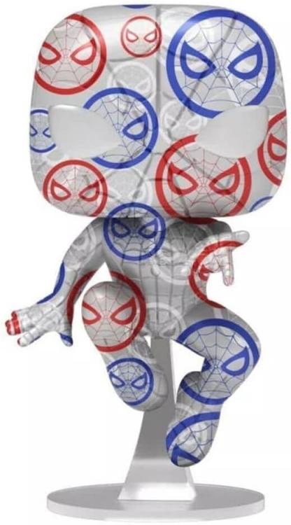 Funko Pop! Art Series Marvel - (35) Spider-Man Special Edition Vinyl Figure 9cm