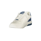 TOMMY HILFIGER Scarpe Sneakers Uomo Rosse con Dettagli a Contrasto e Plantare Removibile