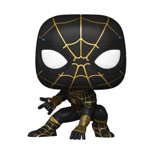 Funko Pop! Marvel Spider-Man No Way Home - (911) Spider-Man Black & Gold Suit