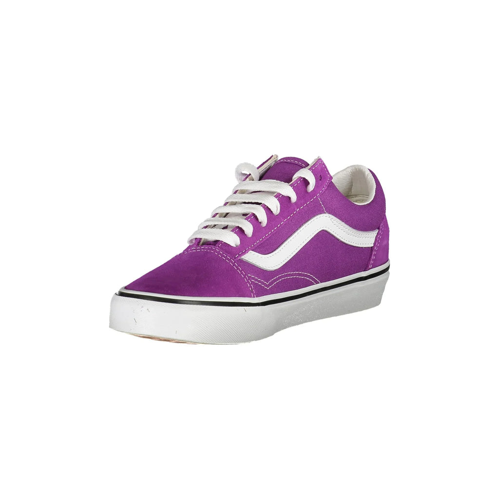 VANS Scarpe Sneakers Donna Viola con Dettagli a Contrasto