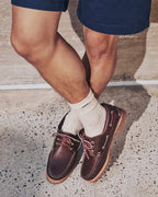 Scarpa Boat Authentic Marrone