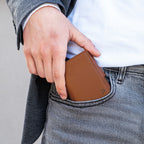 KLIK Classic with XL Coin Pocket Mirum Cognac