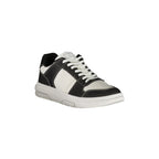 TOMMY HILFIGER Scarpe Sneakers Uomo Nere con Dettagli a Contrasto