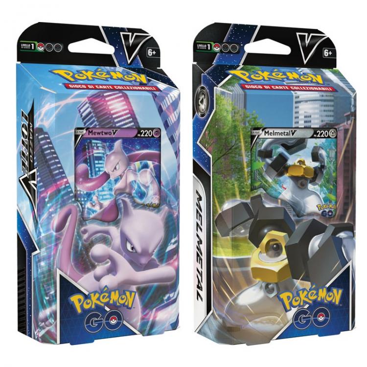 Pokemon Go Mazzo Lotte Melmetal-V 150 Carte Collezione Cards Livello Di Gioco 1