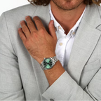 Philip Watch Caribe Urban R82 Green Date