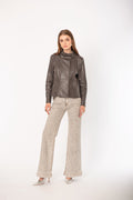 Applied Swarovski denim: trendy trousers with sparkling rhinestones