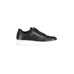 CALVIN KLEIN Scarpe Sneakers Uomo Nere con Dettagli a Contrasto