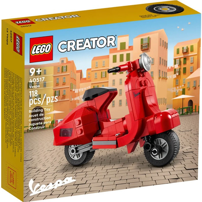 Lego - Creator - Set 40517 (Vespa) Mini Scooter Building Figures 118 pcs 9+