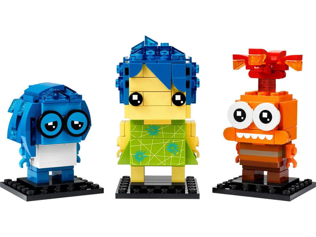 Lego - Brickheadz 40749 Disney - Inside Out 2 (Joy, Sadness & Anxiety)
