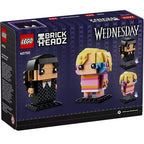 Lego - Brickheadz 40750 Wednesday (Enid & Wednesday) Wednesday 252+253 Pcs - 505 Pcs