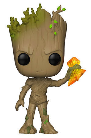Funko Pop! Marvel Avengers Infinity War - (416) Groot W/ Stormbreaker Figure