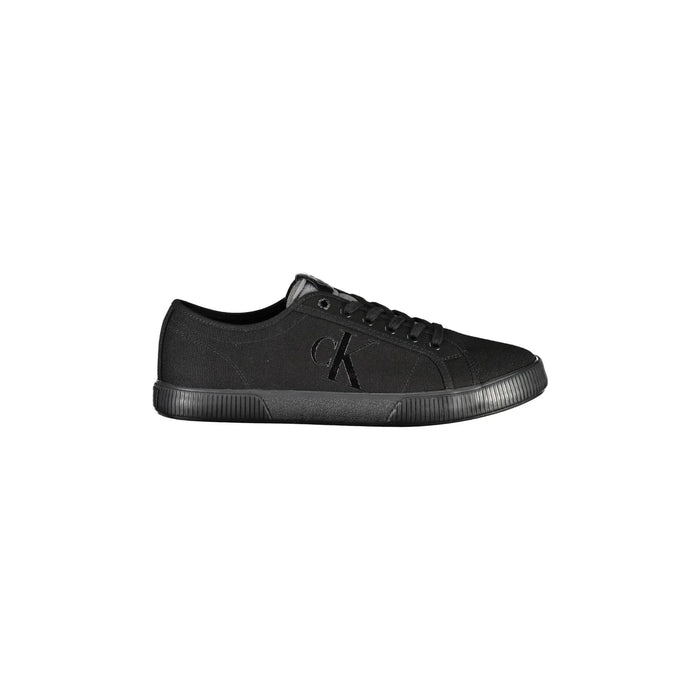 CALVIN KLEIN Scarpe Sportive Uomo Nere con Stampa e Dettagli