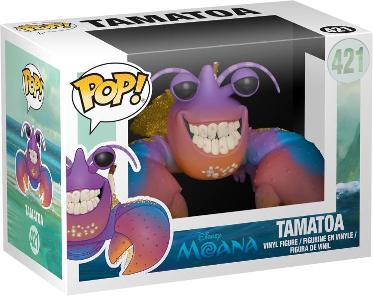 Funko Pop! Disney Moana - Oceania (421) Tamatoa Vinyl Figure Collectible Statue