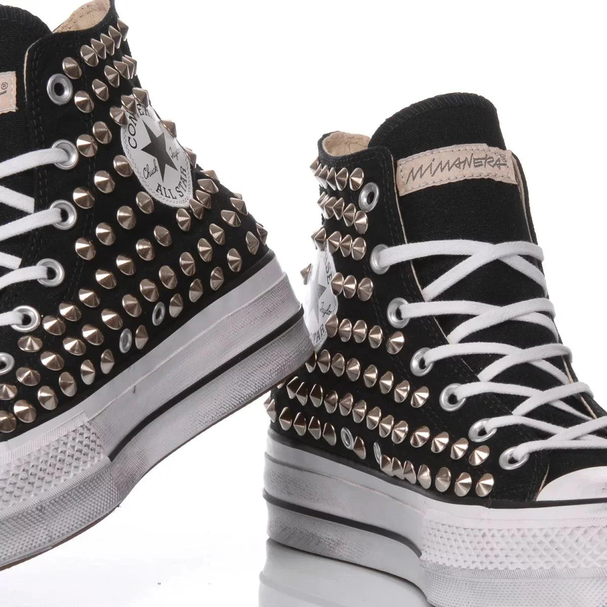 Converse Platform Black Studs