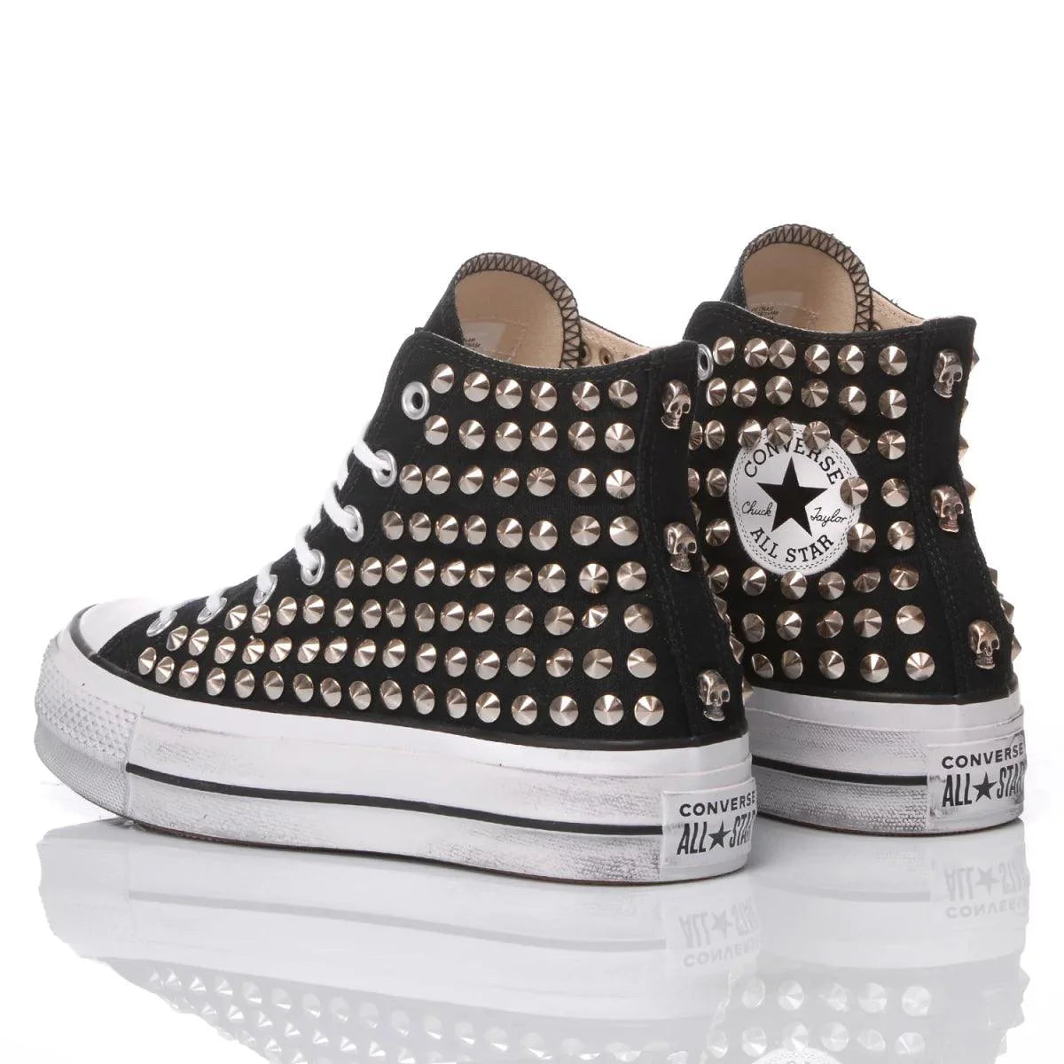 Converse Platform Black Studs