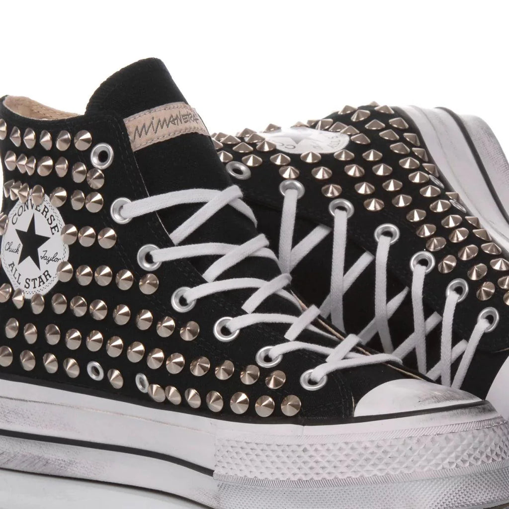 Converse Platform Black Studs