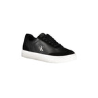 CALVIN KLEIN Sneakers Uomo Nere con Lacci e Dettagli in Nero
